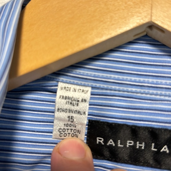 👔 Ralph Lauren Black Label Shirt 38/15 👔 - Picture 3 of 6